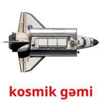 kosmik gəmi card for translate