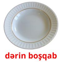 dərin boşqab card for translate