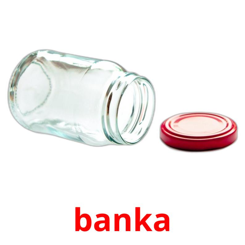 banka picture flashcards