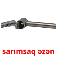 sarımsaq əzən Bildkarteikarten