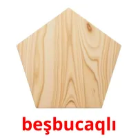 beşbucaqlı picture flashcards