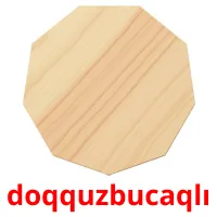 doqquzbucaqlı picture flashcards