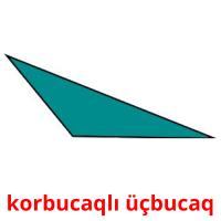 korbucaqlı üçbucaq card for translate