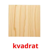 kvadrat picture flashcards