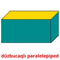 düzbucaqlı paralelepiped picture flashcards