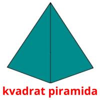 kvadrat piramida card for translate
