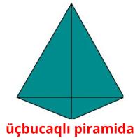 üçbucaqlı piramida picture flashcards
