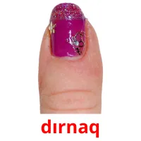 dırnaq picture flashcards