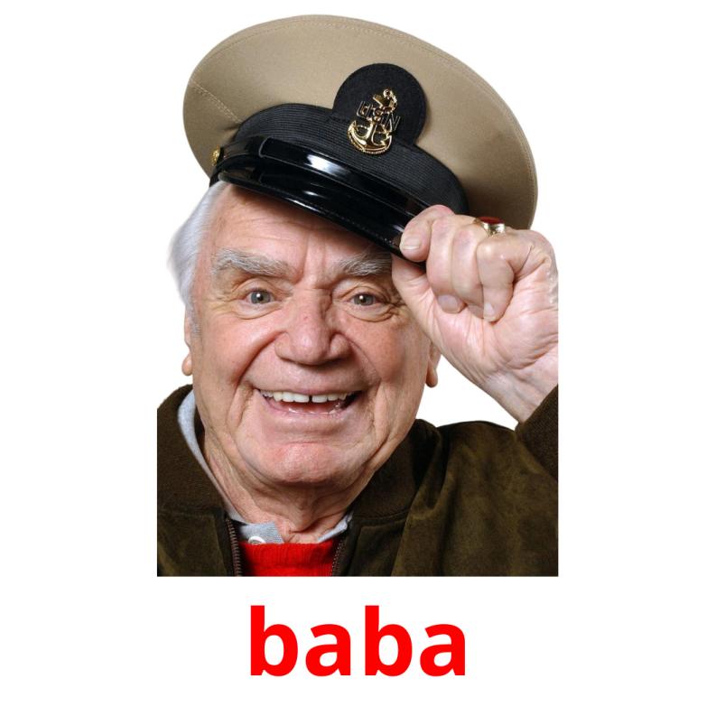 baba picture flashcards