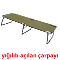 yığılıb-açılan çarpayı карточки энциклопедических знаний