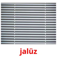 jalüz flashcards illustrate