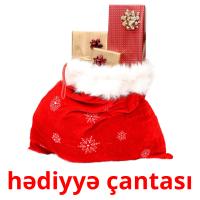 hədiyyə çantası picture flashcards