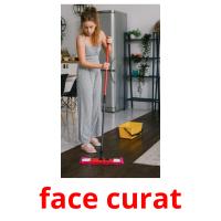 face curat picture flashcards