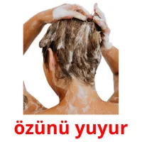 özünü yuyur picture flashcards