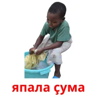япала çума Tarjetas didacticas
