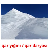 qar yığını / qar dəryası карточки энциклопедических знаний