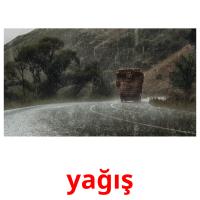 yağış Tarjetas didacticas