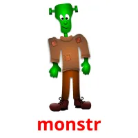 monstr picture flashcards