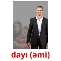 dayı (əmi) card for translate