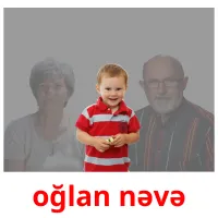 oğlan nəvə picture flashcards