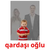 qardaşı oğlu picture flashcards