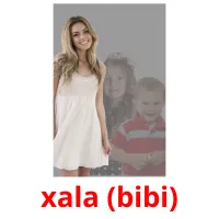 xala (bibi) picture flashcards