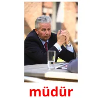 müdür picture flashcards