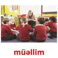 müəllim picture flashcards