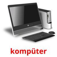 kompüter picture flashcards