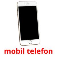 mobil telefon picture flashcards