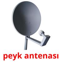 peyk antenası picture flashcards