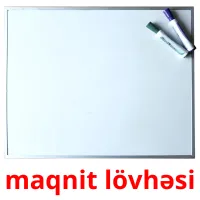 maqnit lövhəsi cartões com imagens