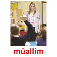 müəllim picture flashcards