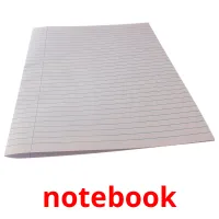 notebook cartões com imagens