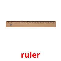 ruler cartões com imagens