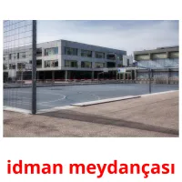 idman meydançası flashcards illustrate