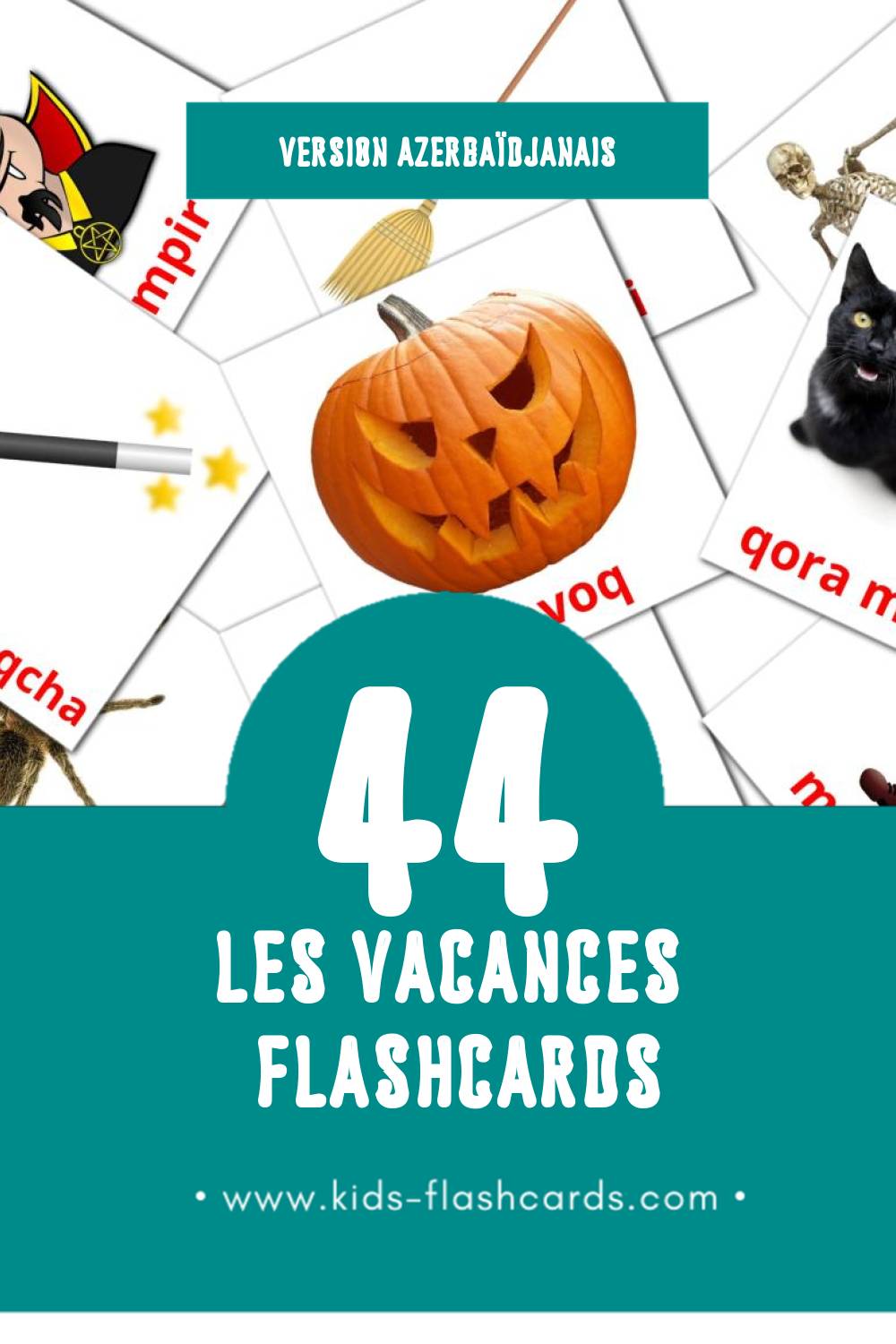 Flashcards Visual  Bayram pour les tout-petits (16 cartes en Azerbaïdjanais)