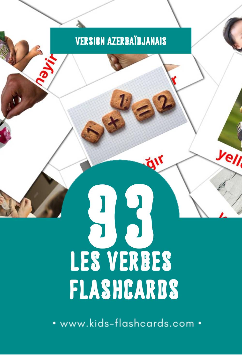 Flashcards Visual Этиш pour les tout-petits (33 cartes en Azerbaïdjanais)