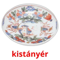 kistányér picture flashcards
