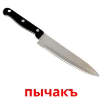 пычакъ picture flashcards