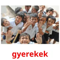 gyerekek cartões com imagens