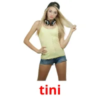 tini cartões com imagens