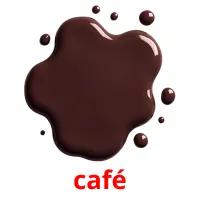 café cartões com imagens
