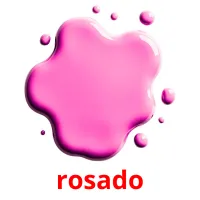 rosado Tarjetas didacticas