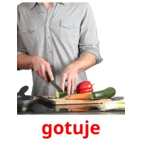 gotuje picture flashcards