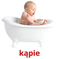 kąpie picture flashcards