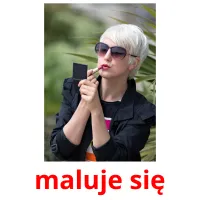 maluje się picture flashcards
