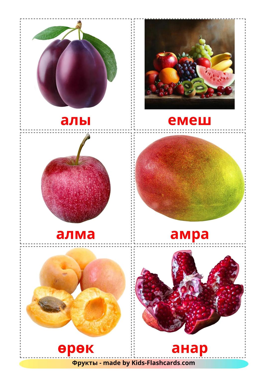Sea animals - 21 Free Printable bashkir Flashcards