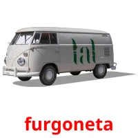 furgoneta picture flashcards