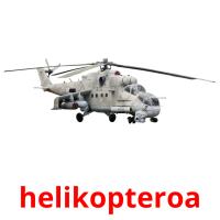 helikopteroa flashcards illustrate